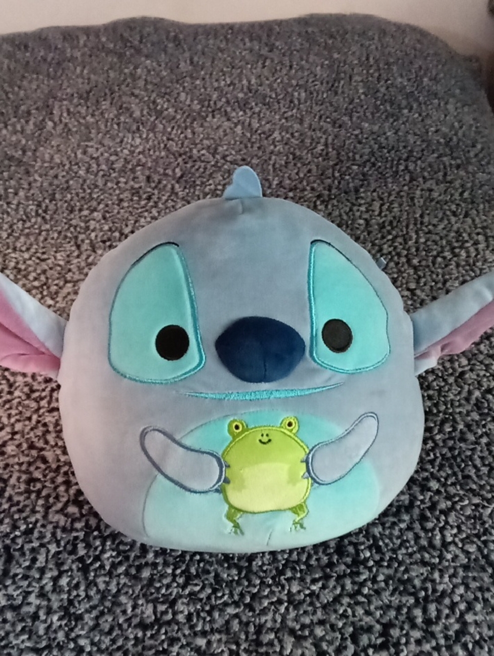 Squishmallows 8 Inch Stitch With A Frog